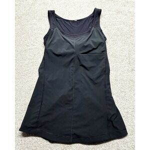 Lululemon Black Tank Top Built In Sports Bra Size 8‎